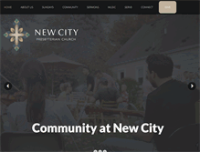 Tablet Screenshot of newcitypc.org
